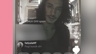 “Fathia Latiff Lebih Baik Kau Pun Sama Bunuh Diri”  Iqram Dinzly [upl. by Nueoras]