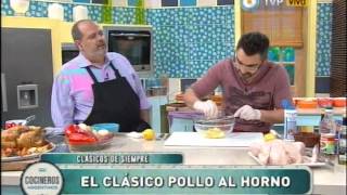 Pollo al horno con papas y batatas Parte 1 [upl. by Ardied]