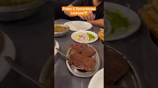 Dastarkhwan Lucknow💛 lucknow minivlog food dastarkhwan weekend [upl. by Nuahsed]