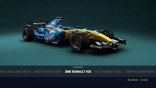 F1 2018 All Classic Cars [upl. by Chapen761]