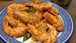 Everything you need to know about making salted egg york prawns  Easy CNY recipes [upl. by Seigel]