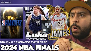 Free 100 Overall New NBA Finals Event Card New Locker Codes for CelticsMavericks NBA 2K24 MyTeam [upl. by Sadiras]