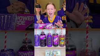 Do All Purple Drinks Taste the Same game family challenge [upl. by Miarfe]