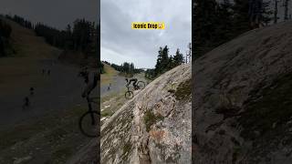 Whistler Bike Park Iconic Drop thriller mtb downhillmtb whistlerbikepark mountainbiking [upl. by Ecidnacal]