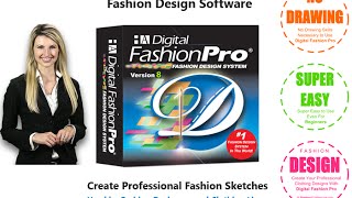 Digital Fashion Pro Fashion Design Software Presentation [upl. by Breen12]