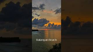 📍Balangan Beach Bali youtubeshorts sunset bali balibeach trending beach fypシ゚viral travel [upl. by Assirral]