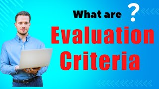 What is Evaluation Criteria  evaluation monitoring monitoringandevaluation mampe MampE [upl. by Cony]