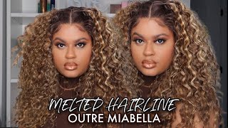 NEW Outre Synthetic Melted Hairline HD Lace Front Wig  MIABELLA [upl. by Stroud]