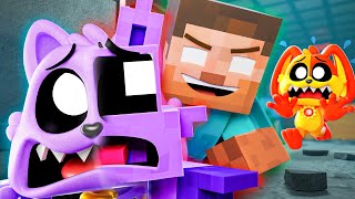 SMILING CRITTERS Turn Into Minecraft Poppy Playtime Animation [upl. by Nnyliak]