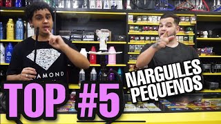 TOP 5 MELHORES NARGUILES PEQUENOS BARATOS [upl. by Ruford]