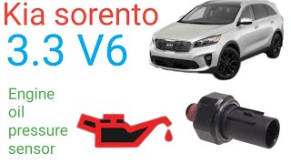 Kia sorento oil pressure sensor switch location and replacement [upl. by Henriette]