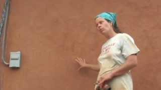 Straw Bale Lime Plaster [upl. by Cory]