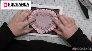 Fun Paper Craft Tutorials with Claina Palmer only on Hochanda [upl. by Ahsenauq]