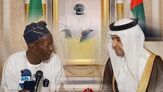 Médina Baye Visite de lambassadeur dArabie Saoudite à Dakar Chez le Khalif de la Faydatidianiya [upl. by Egnalos]