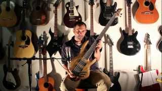 LTD B205 SM Bass Review w Corey Evitts covering Hysteria [upl. by Croft]