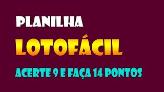 Dica Lotofácil Acerte 9 Dezenas Fixas E Faça 14 Pontos Confira [upl. by Soiritos895]