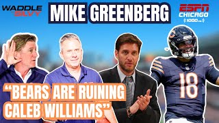 Greeny I Am Very Afraid The Chicago Bears Are RUINING Caleb Williams [upl. by Nariko]