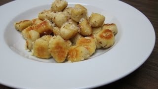 Phil Cooks  Crispy Pan Fried Gnocchi Recipe [upl. by Amitak336]