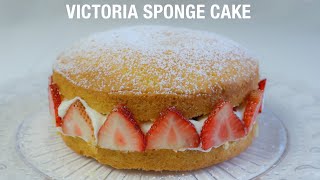 Victoria Sponge Cake Recipe [upl. by Behnken396]