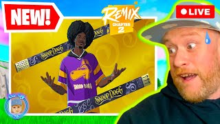 🔴LIVE  FORTNITE TUESDAY 🔥🔥 REMIX CH2 BATTLEPASS GRIND SNOOP DOGG  CODE  BEE3D [upl. by Nabal847]