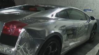 chrome Lamborghini Gallardo Gumball 3000 [upl. by Aynek]