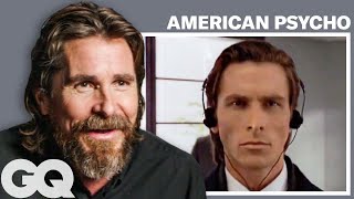 Christian Bale Breaks Down His Most Iconic Characters  GQ [upl. by Yelsgnik842]