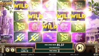 Take Olympus slot from Betsoft  Free Spins Gameplay [upl. by Bigler463]