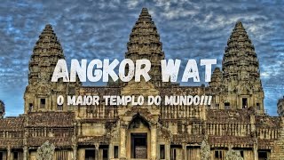 O LUGAR MAIS INCRÍVEL QUE JÁ CONHECEMOS  Angkor Wat  Siem Reap  Camboja [upl. by Anilegnave641]