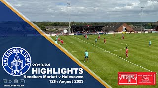 HIGHLIGHTS  Needham Market 00 Halesowen Town 120823 [upl. by Paige]