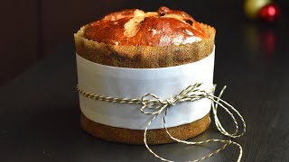 Super Easy Panettone Recipe  Panettone breadPanettone CakeHow to make PanettoneChristmas Bread [upl. by Hekking]