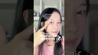 Belajar bikin eyeliner makeup belajarmakeup eyeliner pinkflash jember [upl. by Mlawsky]