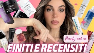 PRODOTTI FINITI E RECENSITI  EMPTIES 4  Tante novità skincare makeup profumi  Beauty and me [upl. by Egdamlat]