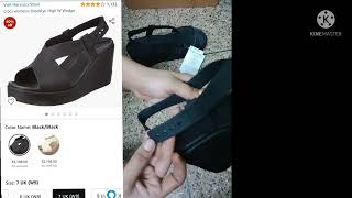 Amazon crocs women Brooklyn high W wedge under 2500 unboxing and review [upl. by Cathrine]