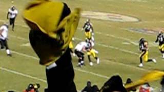 Polamalus Interception and TD in AFC Championship Game [upl. by Alioz]