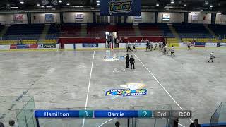 2024 Ontario Lacrosse Festival 🥍 U22 C GOLD Hamilton v Barrie Aug 8 2024 [upl. by Krall952]