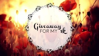 1K GIVEAWAY  Overlays amp Fonts [upl. by Doownelg]