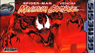 Longplay of SpiderMan and Venom Maximum Carnage [upl. by Avlem]