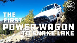 First Power Wagon to make it to Snake Lake [upl. by Orlov]