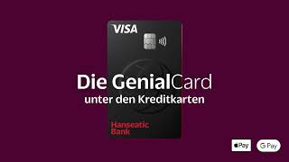 Die GenialCard unter den Kreditkarten [upl. by Nnylanna]