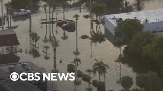 Lifethreatening flooding in South Florida [upl. by Jeanelle500]