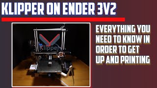 Klipper Installation Guide for the Creality Ender 3v2 [upl. by Ailecnarf]