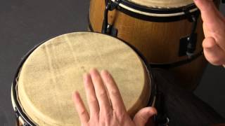 Congas How to Play the Open Tone [upl. by Anyrb564]