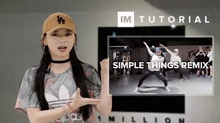 Simple Things Remix  Miguel ft Chris Brown Future  1MILLION Dance Tutorial [upl. by Ahsirkal91]