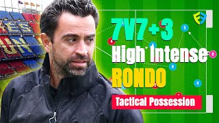 High Intensity Rondo Possession Activity To Revolutionize Your Teams Performance amp Elevate Training [upl. by Bendix]