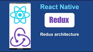 React native redux tutorial in hindi 2 Redux architecture [upl. by Poppy]