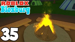 CAMPING STORIES  Roblox BLOXBURG  Ep35 [upl. by Orapma194]