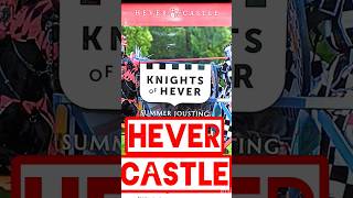 Hever Castle Knights of Hever Jousting castle jousting englandtour londonlife england londonuk [upl. by Alon]