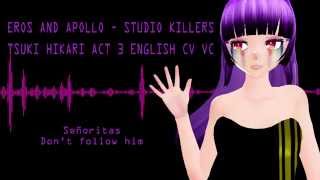 【UTAU カバー】Eros and Apollo【Tsuki Hikari English】 UST [upl. by Karen]