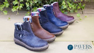 5 Star Rated Cover Star  Wide Fit Casual Ankle Boots [upl. by Slaughter]