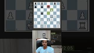 PIECES ALL OVER THE BOARD‼️ chess shorts [upl. by Ahsinrad45]